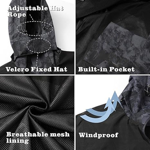 Chaqueta Impermeable Táctica Softshell al por Mayor para Empresas (B2B) con Cremalleras Invertidas Resistentes al Agua, Fabricación Personalizada - Product Image 6