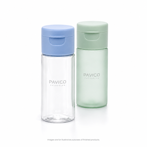 ขวดเครื่องสำอางพลาสติก PET แบบพกพา Pavico Slim ฝาเปิดปิดแบบพลิก สำหรับโลชั่น/แชมพู ได้รับการรับรองมาตรฐาน ISO ผู้ผลิตจากเวียดนาม ปรับแต่งได้ - Product Image 1