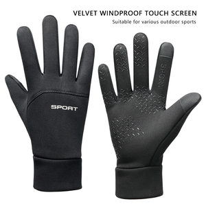 Guantes de Alta Calidad Resistentes al Agua para Deportes al Aire Libre, Diseño con Dedos Táctiles de Silicona Antideslizante, Precio de Fábrica - Product Image 4