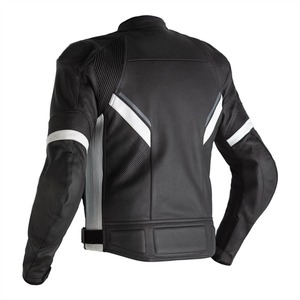 Chaqueta de Cuero Personalizada para Carreras, Resistente al Viento y al Agua, Talla Grande, para Automovilismo - Product Image 3