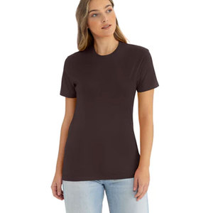 T-shirt à col rond CVC Next Level Premium, coupe classique, manches courtes, vente en gros, modèle Next Level NL 3600 Premium ajusté - Product Image 1