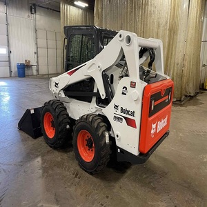 Chargeuse compacte sur chenilles Bobcat d'occasion, moteur diesel, pompe haute performance, PLC, petite taille, prix bas, livraison rapide - Product Image 1
