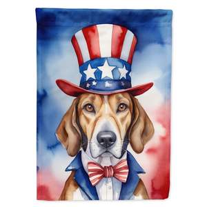 Bandera de jardín estadounidense patriótica Multicolor, buzón de raposero inglés, cartel de patio decorativo para ilustraciones de Patio para camas de flores - Product Image 1