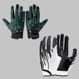Gants de football de conception personnalisée les plus vendus nouveau style de gants de gardien de but de protection des mains confortables vente en gros - Product Image 1
