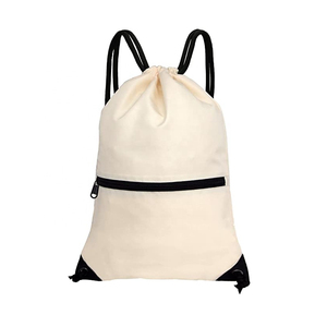 Wholesale Drawstring Bags For Unisex With Zipper In Multi Colors <b>Backpack</b> Sports Gym Bag For Hot Sale - Product Image 2