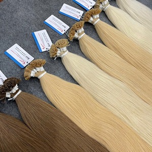 แฟลชเซลล์: ต่อผมแบบเคราติน ปลายแบน สียุโรป ผมตรงธรรมชาติ ปลายเวียดนาม - Product Image 6