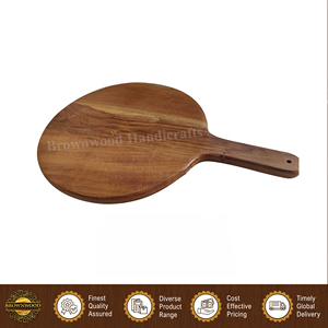 Tabla de Cortar de Madera de Acacia 100% Natural, Diseño Único Hecho a Mano, de la Mejor Calidad, para Cortar Verduras y Frutas en la Cocina - Product Image 2