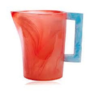 Carafe en résine de qualité export pour les fêtes, non toxique, compatible lave-vaisselle, élégante vaisselle de table avec poignée - Product Image 4
