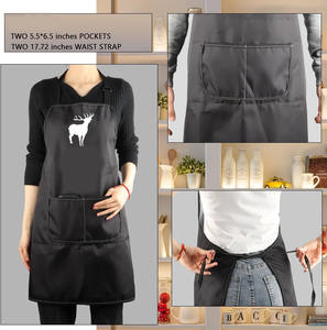 Delantal de lona impermeable para caza de patos, invierno 2026, con bolsillos, ajustable, para chef, cocina, barbacoa, el mejor regalo para el mejor cocinero de la historia - Product Image 4