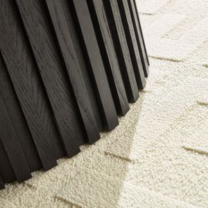 Tavolo da Pranzo Rotondo Moderno Stile Mid-Century da 46,45 Pollici in MDF Nero per Sala da Pranzo e Cene - Product Image 6
