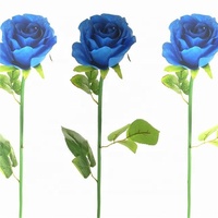 Nouvelle fleur décorative en soie Galaxy Rose artificielle pour la décoration de bureau de mariage à la maison et les arrangements floraux
