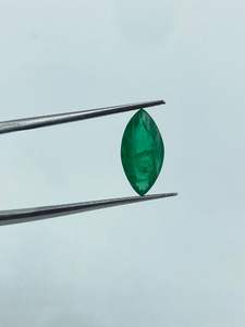 Esmeralda Ovalada de Alta Claridad, Gema Suelta Natural Verde, Suministro de Joyería, Piedra a Granel, Gema Premium 6x12mm 1.45 CTS - Product Image 6