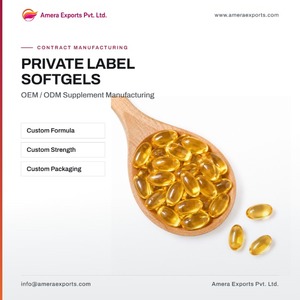 Capsules de vitamine D3 K2 végétaliennes en softgel, marque privée OEM, pour la santé osseuse et immunitaire des adultes, complément alimentaire - Product Image 3