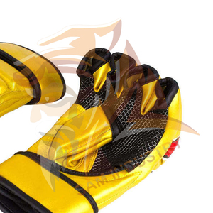 ถุงมือชกมวย MMA หนัง PU ราคาสมเหตุสมผล รับทำโลโก้ ชุดศิลปะการต่อสู้ ถุงมือ MMA - Product Image 6