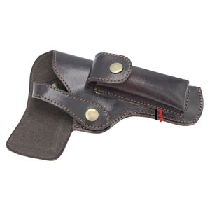 Cowhide Leather Vertical Holster with Adjustable Straps for Comfortable Carry - Product Image 1