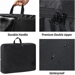 Sacchi Salvaspazio Riutilizzabili Multiuso per Piumoni, Lenzuola, Giacche, Vestiti e Organizzazione Biancheria da Letto - Product Image 3