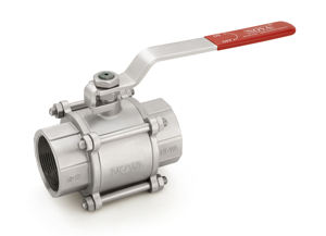 Vanne à boisseau sphérique pleine portée optimisée en acier inoxydable avec filetage femelle NPT, construction robuste pour le contrôle du débit d'eau - Product Image 4