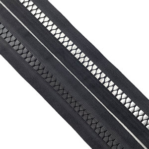 Evernice High Quality 15# Plastic <b>Zipper</b> Auto Lock Close-End Triangle Teeth for Garment Bags Home Textile & Shoes - Product Image 5
