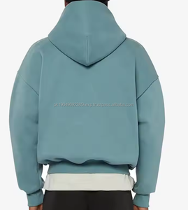 Sweat-shirt à capuche en molleton français 100% coton, surdimensionné, lourd, 450 GSM, pour hommes, vente en gros - Product Image 4