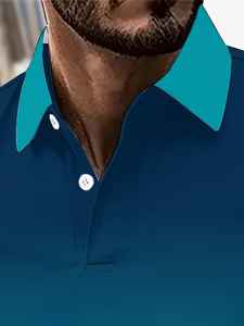 Nueva Camiseta Polo Premium Personalizada 100% Algodón, Manga Larga, para Hombre, Informal, Transpirable, para Uso en Exteriores, con Estampado Personalizado y Diseño Sólido - Product Image 5