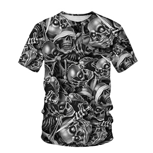 Wholesale High Street Quick Dry Breathable Short Sleeve T Shirts 100% Cotton Knitted Fabric Solid Design T Shirt - Product Image 1