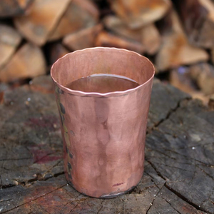 Vasos de cobre para beber, vasos metálicos premium para servir bebidas, para agua, jugo, cócteles, duraderos, reutilizables, para uso en la cocina. - Product Image 1