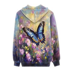 Producto en Oferta, Sudadera con Capucha para Mujer con Estampado de Hermandad, Sudadera Personalizada con Bolsillo y Estampado, Sudadera de Manga Larga al por Mayor - Product Image 1