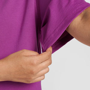 Camisetas Casuales de Verano para Mujer, de Algodón Orgánico y Fibra de Bambú, Manga Corta, Cuello Redondo, Diseño Liso, Transpirables - Product Image 6