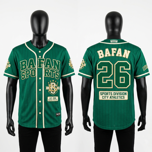 <b>100</b>% cotton T-<b>shirt</b> for men loose fit printed High Quality 180 GSM Breathable <b>Polyester</b> Baseball Jersey Men Red Cream Letters - Product Image 3