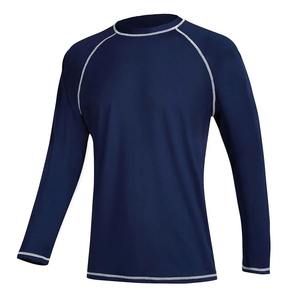 Chemises de surf pour hommes à manches longues UPF50+ – Sweat-shirt de surf anti-UV et protection solaire – Maillot de bain - Product Image 1