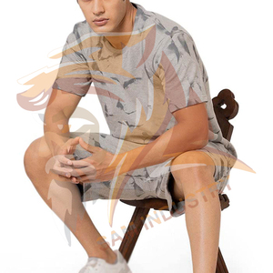 Hot Sale Men Sublimation Street Wear 2 Piece T-Shirt and Short <b>Set</b> for Men's Men's Summer Sports Short Sleeve <b>Twin</b> <b>Set</b> - Product Image 6