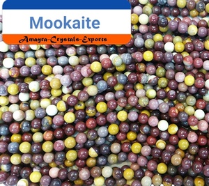 Piedras preciosas Mookaite Bead Strands Venta al por mayor Ágata natural de alta calidad Cuentas curativas Comprar en línea de Amayra Crystals Exports India - Product Image 1