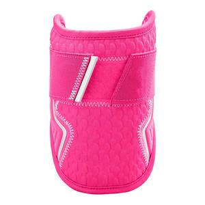 Protector de Codo Deportivo Acolchado Rosa con Franjas Blancas para Protección Atlética de Adultos, Uso en Todas las Estaciones, Protector de Codo para Sóftbol - Product Image 1