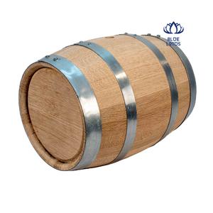 Baril en bois de chêne vintage de haute qualité 20L 100L 200L, baril à whisky et à vin de qualité alimentaire, Blue Lotus Farm, bon prix 2025 - Product Image 1