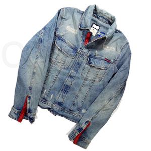 Hombres con estilo Skinny Western GLOVES City Denim Jacket Boy's Jeans Chaquetas Excelente calidad Jeans a prueba de viento Ropa 2025 - Product Image 1