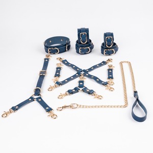 Bulk Genuine Leather Vintage Heavy Duty Restraints 11Pcs Kit High Quality <b>Bondage</b> <b>Sets</b> Full Grain Fetish Gear RTTS-0025 - Product Image 1