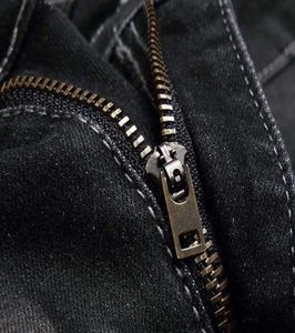 Shorts en jean pour hommes, coupe droite, déchirés, extensibles, durables, confortables, pour usage quotidien, vente en gros directe d'usine, prix abordable - Product Image 5