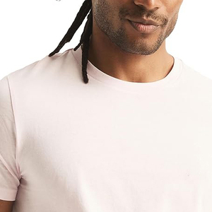 Low MOQ Regular Fit Short Sleeve O-Neck T-<b>Shirt</b> Solid Color 100% Cotton Jersey Knitted Casual Wear Blank Design - Product Image 3