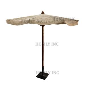 Sombrilla de Playa Estilo Bohemio con Apertura Manual, Material de Poliéster, para Fiestas - Product Image 1