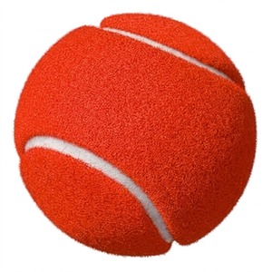 Pelota de Tenis y Cricket de Práctica, de Goma Resistente, Alto Rebote, Ligera, Perfecta para Sesiones de Entrenamiento - Product Image 1