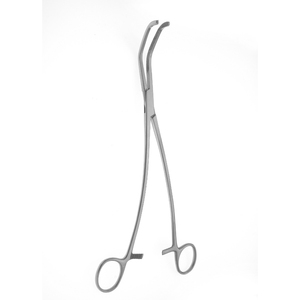 Pince vasculaire Satinsky Vena Cava en acier inoxydable, à morsure latérale atraumatique, instrument chirurgical cardiovasculaire - Product Image 2