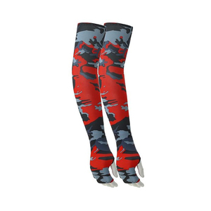 Manchons de cyclisme personnalisés avec logo, protection UV, compression, rafraîchissement et impression par sublimation pour le sport, la remise en forme et les sorties cyclistiques - Product Image 4