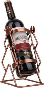 Porte-vin unique en fil de fer diamanté, support de présentation classique pour table, MR HANDICRAFT, capacité 3L - Product Image 3