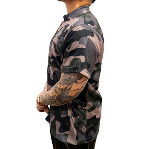 Custom Half Sleeves Eco-Friendly Breathable Waterproof Polyester Work Vest for Pet Groomer Barber Hair Salon Stylist Anti-Water - Product Image 4