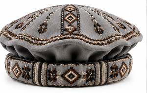Wholesale <b>Man</b> Afghan Caps Dark Grey <b>Wool</b> Pakol Traditional Chitrali Winter <b>Hat</b> Soft Folded Brim Warm Headwear <b>Man</b> Afghan Caps - Product Image 6