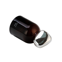 Botol Parfum Kaca Coklat Silinder Mewah 50ML Grosir