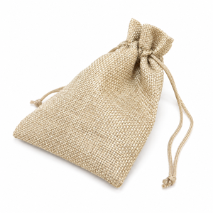 Bolsa de Yute Natural con Cordón, Reutilizable, para Regalos, Joyería, Recuerdos de Boda, Manualidades y Almacenamiento - Product Image 2