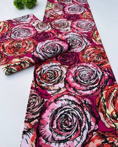 Tela Africana Ankara 100% Algodón, Estampado Vibrante Personalizado, Ropa Tradicional al por Mayor, Kinshasa - Product Image 4