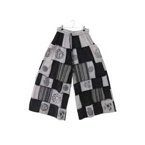 Pantalon Palazzo en Rayonne Patchwork Super Vente Jaiftextiles 100% Rayonne Personnalisé Doux Style Pêcheur Unisexe Bureau Été - Product Image 5