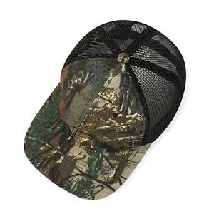 Gorra Trucker Unisex de Camuflaje, Transpirable, con Malla en la Parte Trasera, Ajustable, Informal, para Exteriores, Primavera/Verano, de Poliéster - Product Image 1